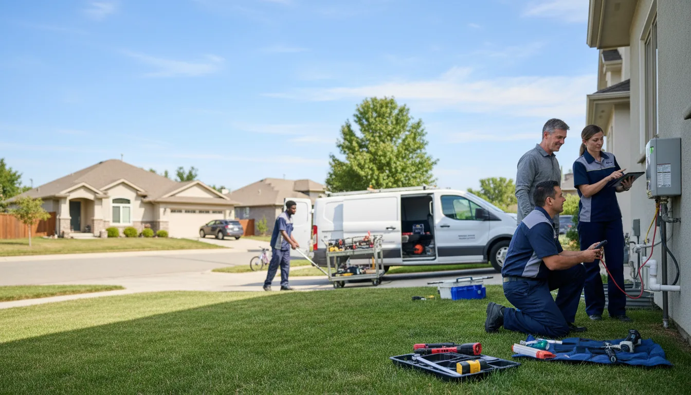 Tankless water heater service in Brave, PA